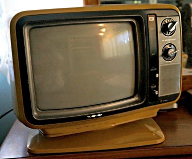 تلفاز toshiba 1978