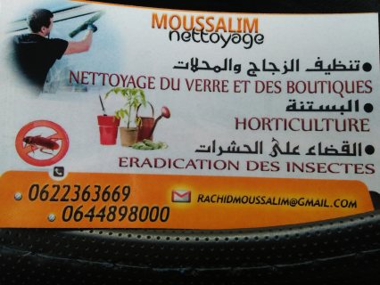 Moussalim nettoyage 