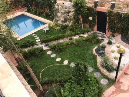 Location d'une Villa Meublé situé à Marrakech 7
