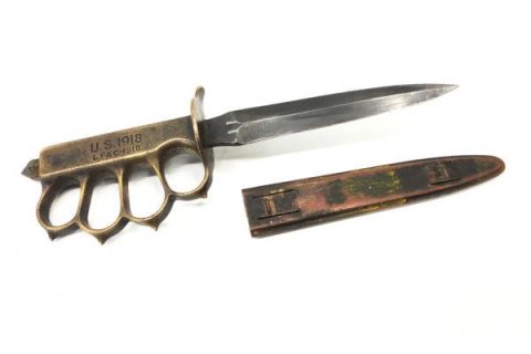 سكين جد قديم من الحرب العالمية الأولى 
