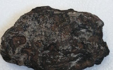 نيزك بريشيا dhofar القمري météorite lunaire breccia dhofar  3