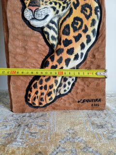 لوحتان  اصليتان مختومتان على خشب الزان للفنانة البرازيلية سيكويرا 3