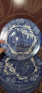 أواني انتيك vintage plates  صناعية انجليزية  english made  3