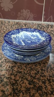 أواني انتيك vintage plates  صناعية انجليزية  english made  5