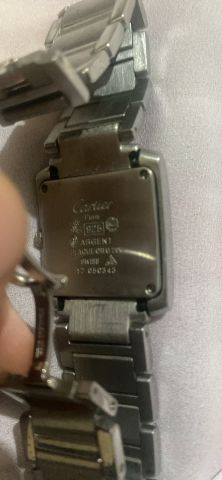 Cartier paris 925 argent plaque or G20M swiss 2