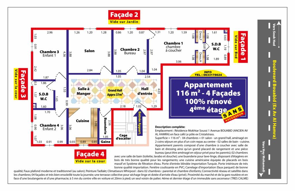 Appartement à vendre à Agadir