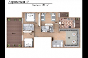 Appartement à vendre à casablanca, Californie 2