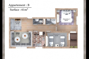 Appartement à vendre à casablanca 3