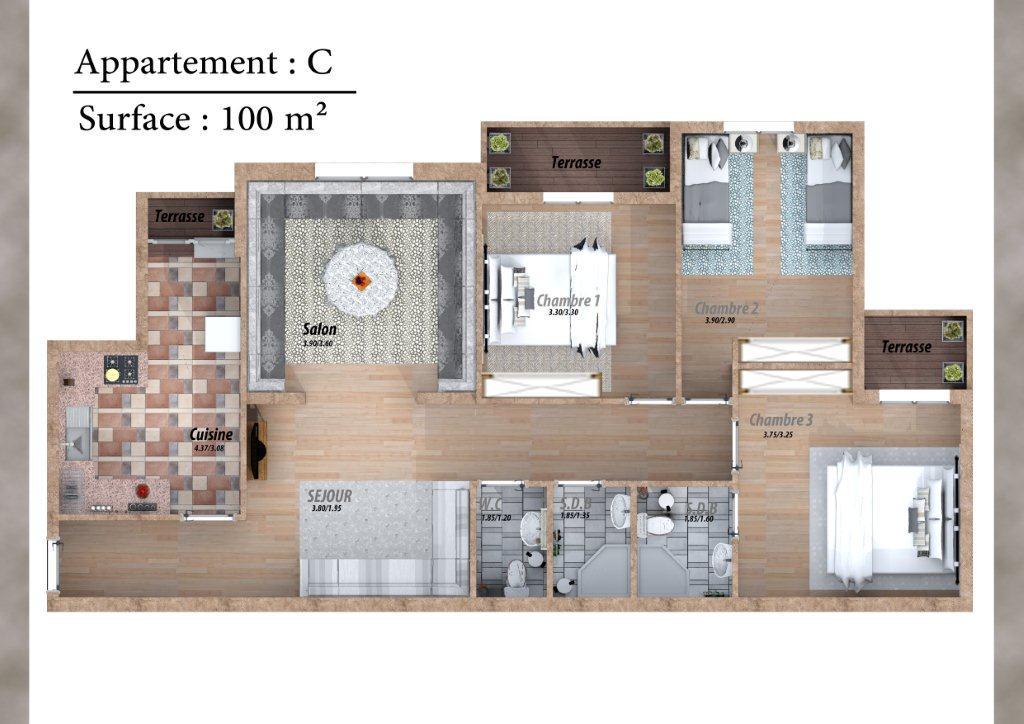 Appartement à vendre à casablanca