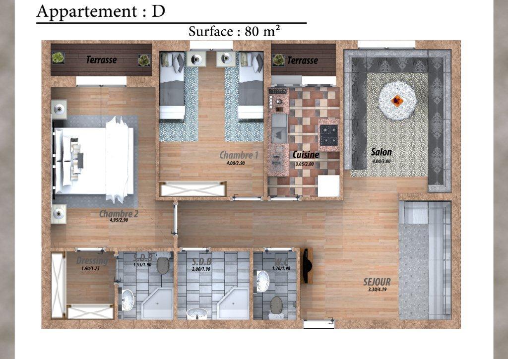 Appartement à vendre à casablanca