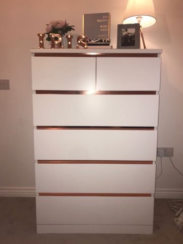 Commode chic 5 tiroirs 3