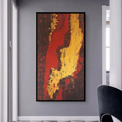 Original Abstract Painting – Shqouq Al-Rouh (Cracks of the Soul)  4