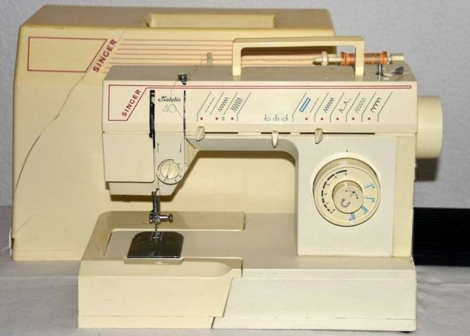 Singer Melodia 40 أصلية، خدامة مزيان، حالة