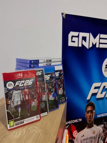  اطلب نسختك من FC26  متوفّر توا في GameZone.tn  2
