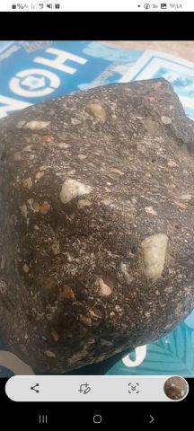 Lunar Breccia Meteorite Rocks. احجار النيزك البريشيا القمري  3