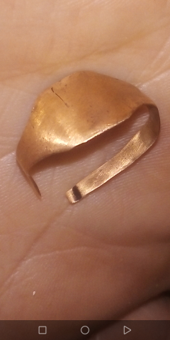 خاتم ذهب روماني 