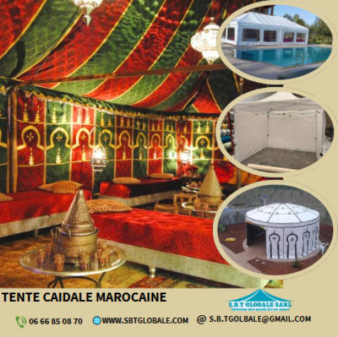 خيام مغربية فاخرة وعصرية