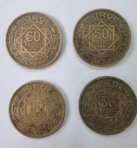 مجموعة رائعة من العملات المغربية القديمة 2