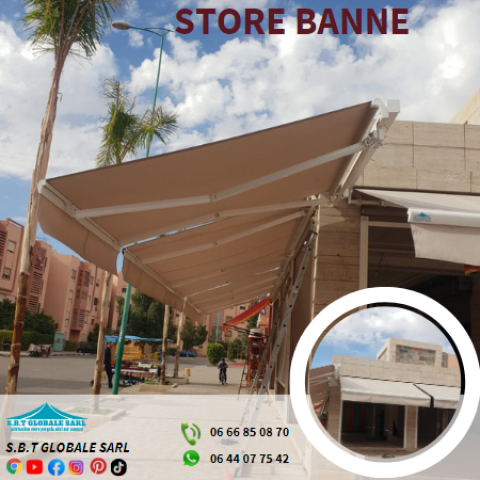 Store Banne ظل راقي وحماية من الشمس للمنازل والمحلات 2