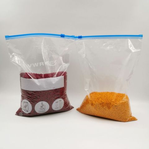 Pochette plastique Avec fermeture à glissière ZIP curseur 3