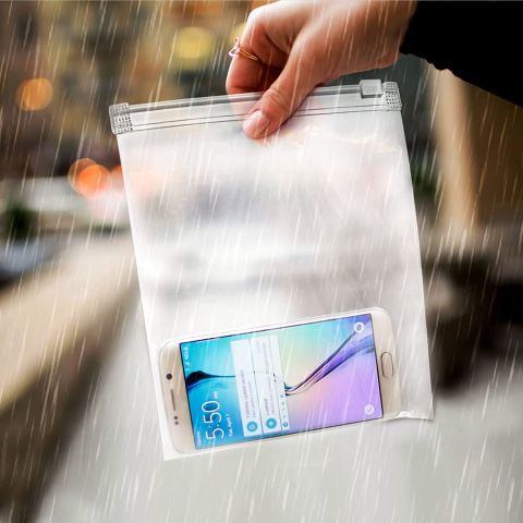 Pochette plastique Avec fermeture à glissière ZIP curseur 4