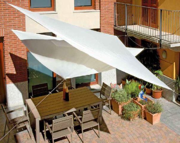 أقمشة التظليل (Voile d’Ombrage): حل عصري لحماية المساحات الخارجية 4