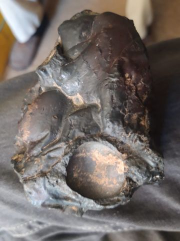 للبيع: نيزك أصلي معتمد - قطعة نادرة (720 جرام)