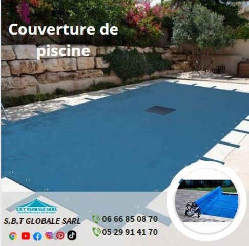 ????‍♂️ حافظ على نظافة مسبحك بسهولة مع Bâche Piscine