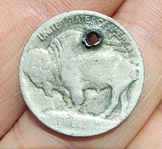 une pièce de monnaie américaine de 5 cents