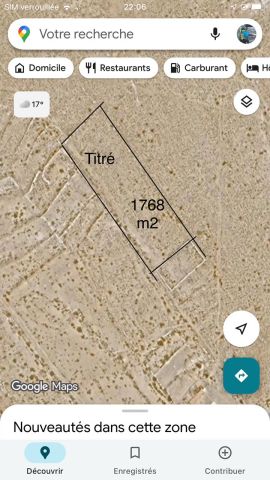 Terrain auprès de la côte d\'aglou  2