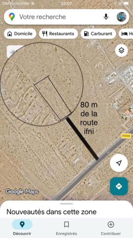 Terrain auprès de la côte d\'aglou  4