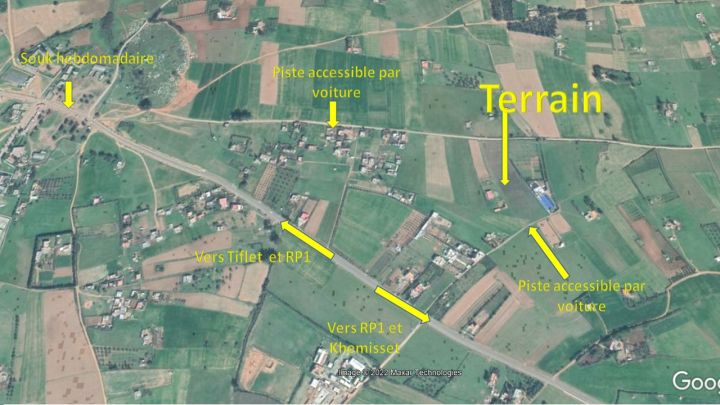 Terrain titré pour petite ferme