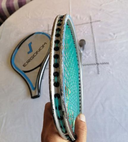 Raquette de tennis SNAUWAERT ERGONOM L-4 avec sac original  3