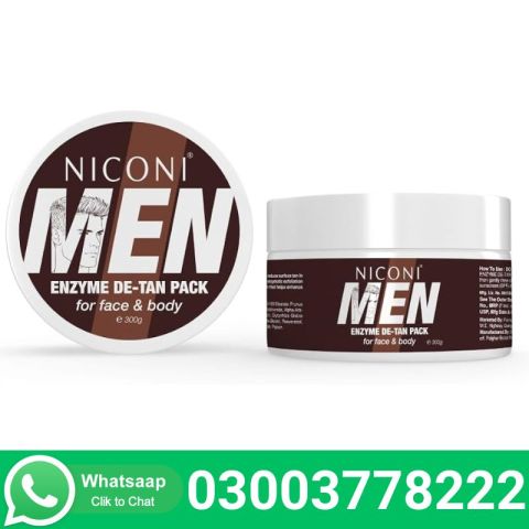Niconi Men Enzyme De-Tan Pack In Pakistan - 03003778222