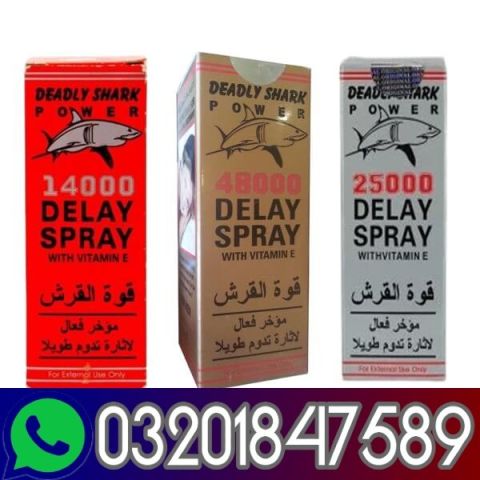Deadly Shark Power 14000 Delay Spray In Lahore && 03201847589 
