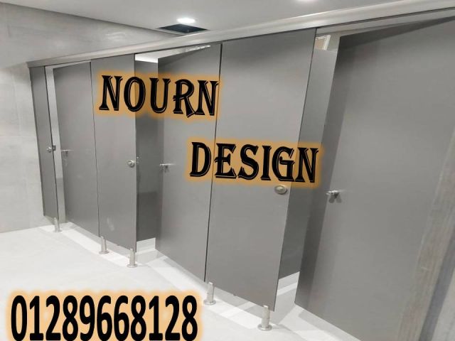 كومباكت HPL ابواب حمامات الفنادق 3