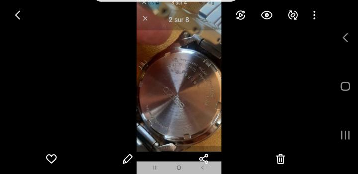 MONTRE SEIKO SAPHIRE  A VENDRE
