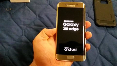 S6 edge gold