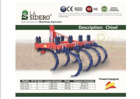 chisel agricole 2018