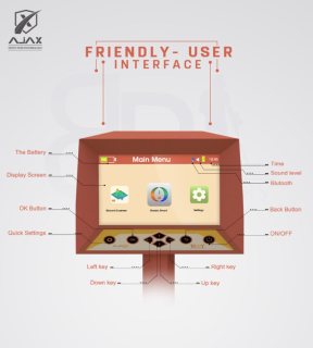 احدث جهاز كشف ذهب تصويري اجاكس تروي الامريكي -Ajax Troy 