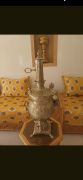 Samovar السماور المغربي القديم. المعدن الحر. من عمل علال السقاط 